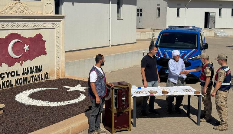Mardin’de çalınan altınlar hayvan gübresi altında bulundu