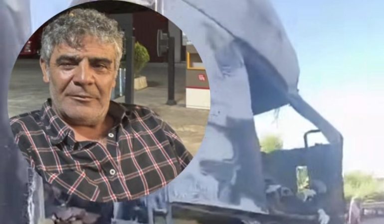 TIR Kazasında Alevlerin Arasında Kalan Şoför Hayatını Kaybetti