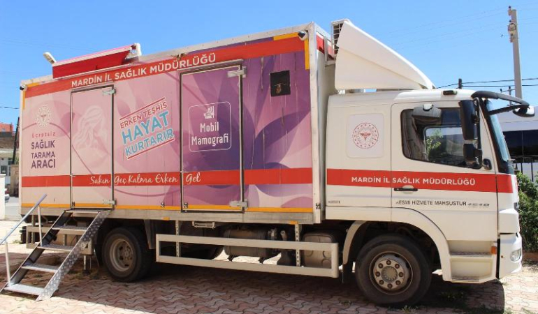 Mardin’de Mobil Tarama Araçlarıyla Erken Teşhis Seferberliği